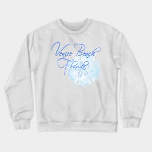 Venice Beach, Florida Large Sand Dollar Crewneck Sweatshirt